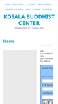 Mobile Screenshot of meditationinchapelhill.org